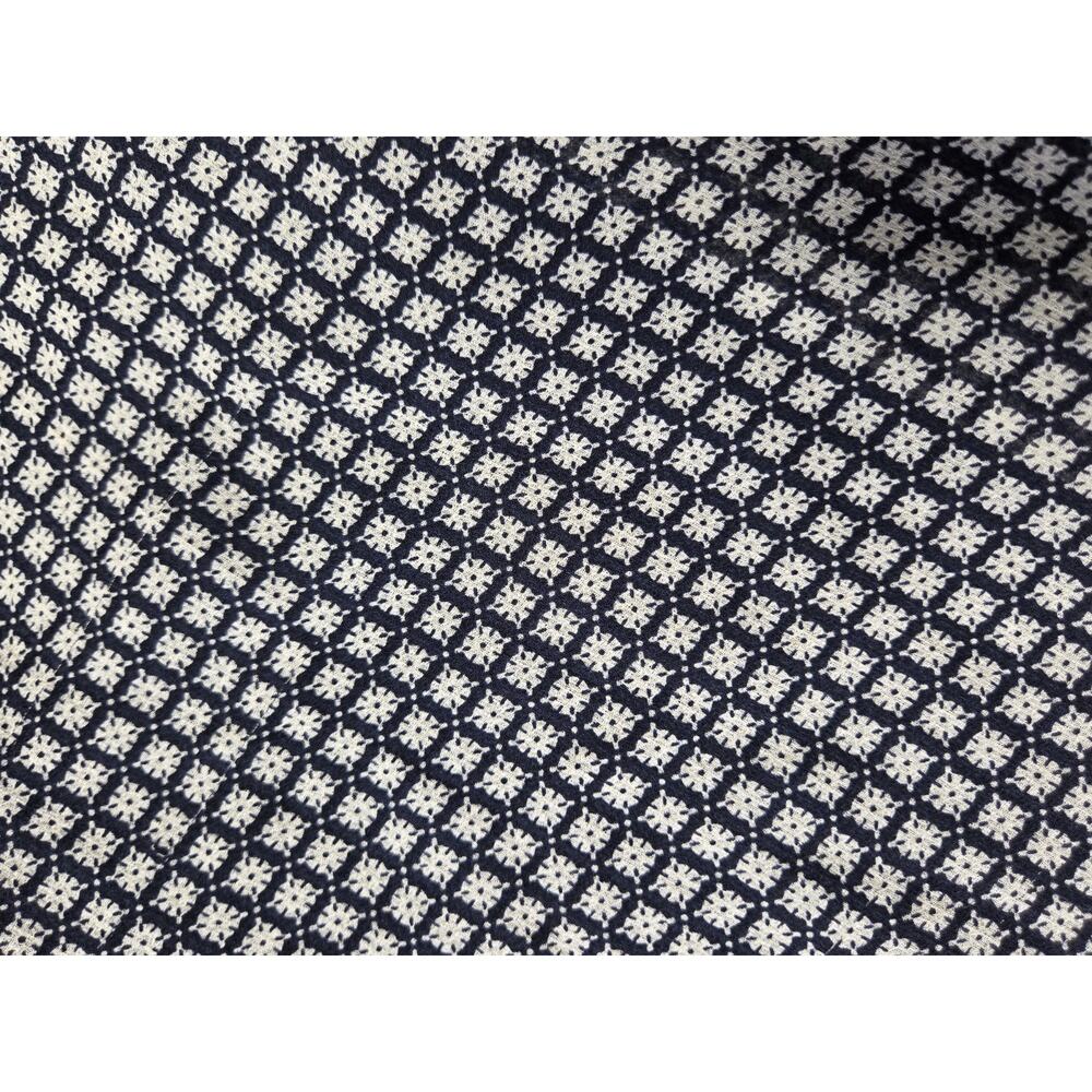 Jones New York 100% Silk Midi Skirt A Line Geometric Print Lined Womens 12 - Picture 5 of 8